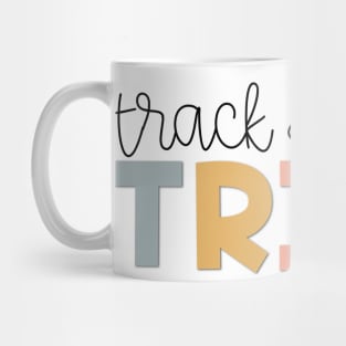 Track & Field Tribe Muted Pastels Mug